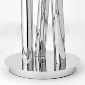 Stehleuchte Endon Glacier 76731 LED 3-flammig Silber Acryl Edelstahl small 1