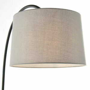 Stehleuchte Carlson Endon Grau Stoff E27 78163 small 4