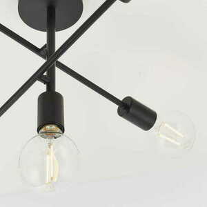 Deckenleuchte Endon Studio 79502 schwarz 5-flammig Stahl E27 dimmbar small 3