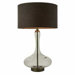 Stehleuchte Endon Caia 79835 Stoffschirm grau E27 62 cm small 0