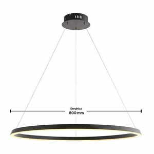 Pendelleuchte Endon Staten Schwarz 80 cm LED dimmbar 80628 small 2