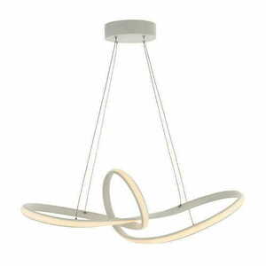 Pendelleuchte Endon Paradox 80683 Weiß LED 60 cm Stahl Kunststoff small 4