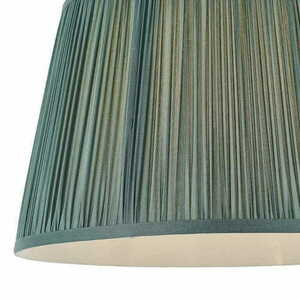 Lampenschirm Endon Freya 81391 grün Stoff E27 35,5 cm small 4