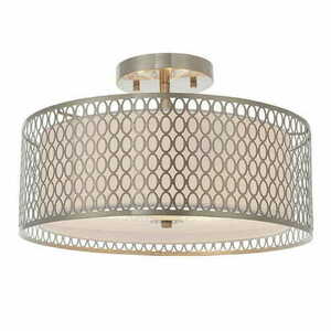 Deckenleuchte Endon Cordero 81966 Silber/Weiß E27 3-flammig Modern small 5