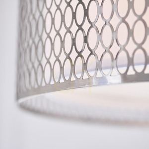Pendelleuchte Endon Cordero 3-flammig Nickel/Weiß E27 Ø56 cm small 10
