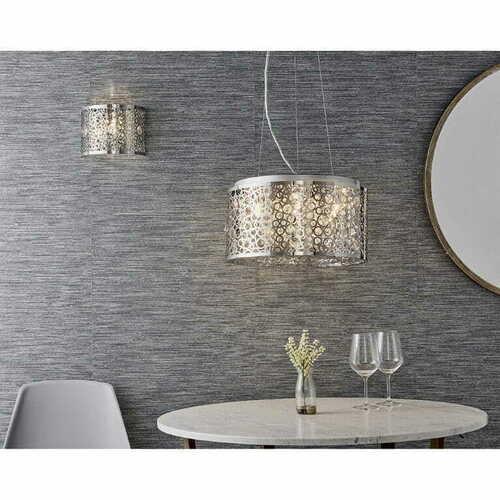 Prüfen Wandleuchte Endon Fayola Chrom Kristall G9 LED dimmbar 81976