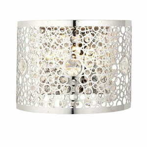 Wandleuchte Endon Fayola Chrom Kristall G9 LED dimmbar 81976 small 0