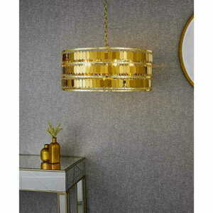 Pendelleuchte Endon Eldora 90299 Gold 5-flammig E14 Dimmbar small 3