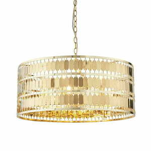 Pendelleuchte Endon Eldora 90299 Gold 5-flammig E14 Dimmbar small 0