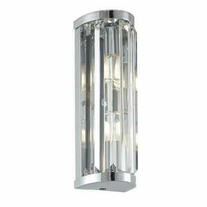 Wandleuchte Endon Shimmer Chrom Kristall 2-flammig G9 IP44 91820 small 2