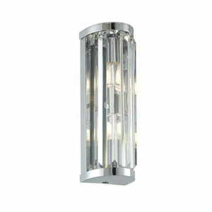 Wandleuchte Endon Shimmer Chrom Kristall 2-flammig G9 IP44 91820 small 0