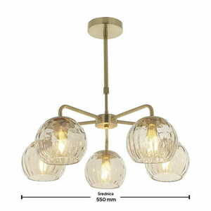 Dimple Pendelleuchte 91969 Endon small 2