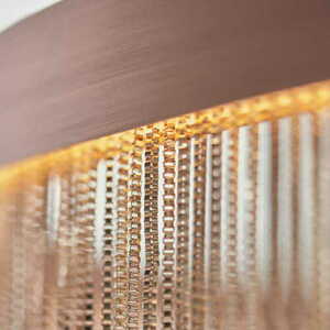 Pendelleuchte Endon Zelma Kupfer LED Ø45 cm 92178 small 5