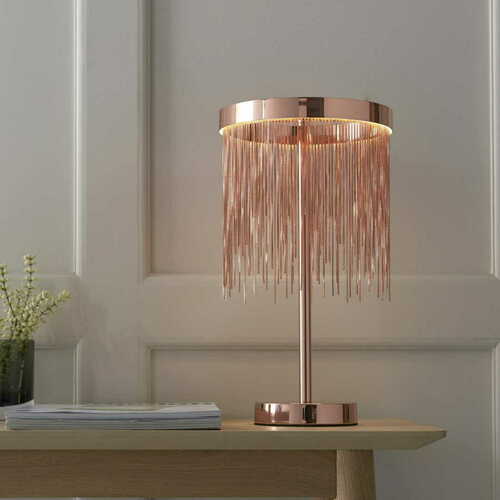 Prüfen Stehleuchte Endon Zelma Kupfer LED 9W 40 cm 92179