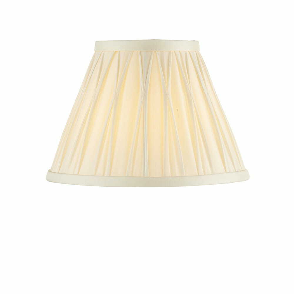 Prüfen Lampenschirm Endon Chatsworth Creme 14 cm Stoff 94362 Lampenschirm Endon Chatsworth Creme 14 cm Stoff 94362