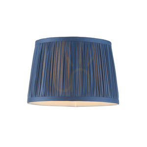 Seiden-Lampenschirm Endon Wentworth 94387, Mitternachtsblau, 20,5 cm small 1