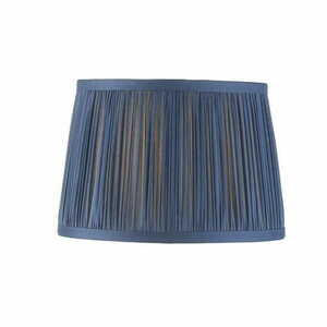 Seiden-Lampenschirm Endon Wentworth 94387, Mitternachtsblau, 20,5 cm small 0