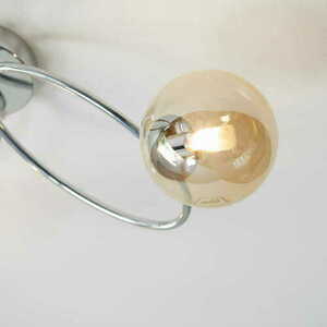 Deckenleuchte Endon Ellipse 95290 Chrom Grau LED dimmbar 3-flammig G9 small 6