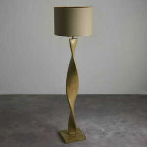 Stehleuchte Endon Abia Beige Stoff E27 158,5 cm small 1