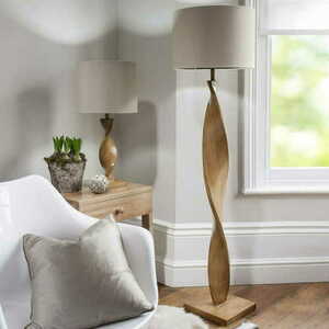 Stehleuchte Endon Abia Beige Stoff E27 158,5 cm small 3