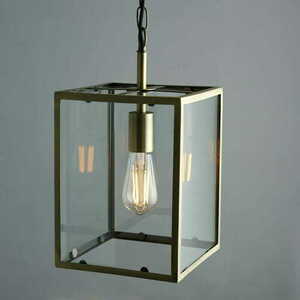 Pendelleuchte Endon Hadden aus Glas und Stahl transparent E27 95845 small 1