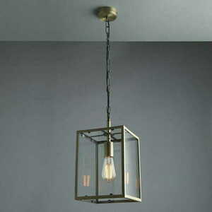 Pendelleuchte Endon Hadden aus Glas und Stahl transparent E27 95845 small 2