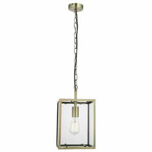Pendelleuchte Endon Hadden aus Glas und Stahl transparent E27 95845 small 7