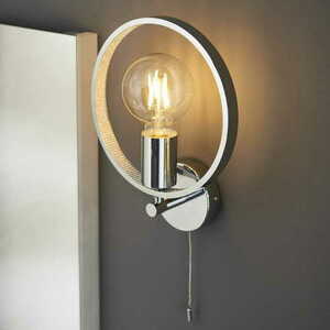Bad-Wandleuchte Endon Merola 96002 Chrom E27 IP44 31,6 cm small 5