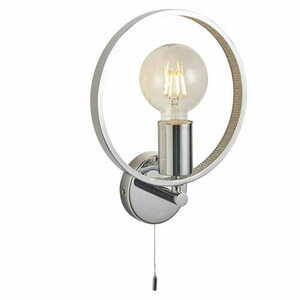 Bad-Wandleuchte Endon Merola 96002 Chrom E27 IP44 31,6 cm small 0