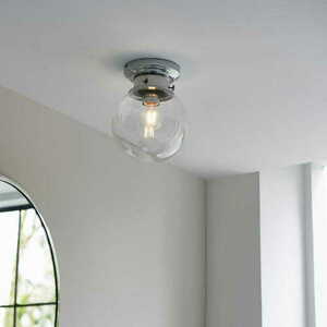 Deckenleuchte Endon Cheswick Chrom/Transparent IP44 E27 20 cm 96138 small 4