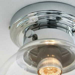 Deckenleuchte Endon Cheswick Chrom/Transparent IP44 E27 20 cm 96138 small 6
