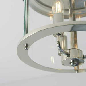 Deckenleuchte Endon Hampworth Nickel/Transparent 3-flammig E14 LED dimmbar 96153 small 6