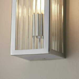 Wandleuchte Endon Newham Chrom Glas 2-flammig G9 IP44 96220 small 5