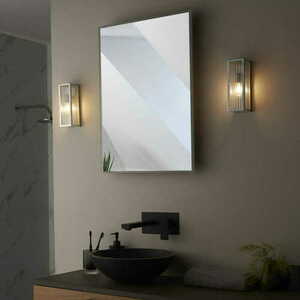 Wandleuchte Endon Newham Chrom Glas IP44 G9 96221 small 2