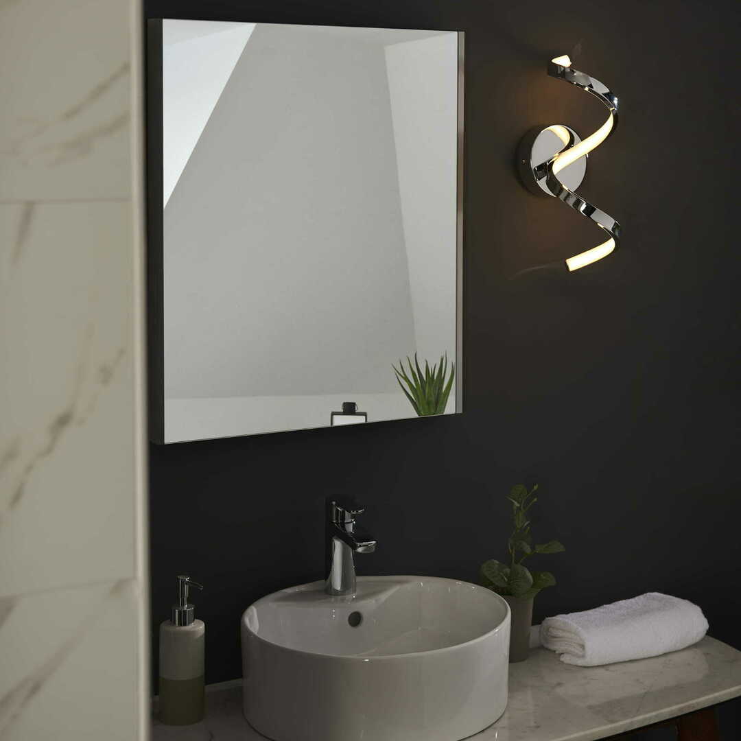 Zeige Wandleuchte Endon Astral 96433 LED 3000K IP44 Chrom Weiß Wandleuchte Endon Astral 96433 LED 3000K IP44 Chrom Weiß