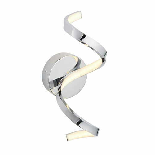 Prüfen Wandleuchte Endon Astral 96433 LED 3000K IP44 Chrom Weiß