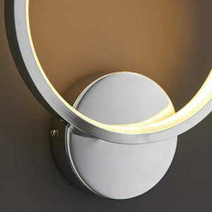 Wandleuchte Endon Radius Chrom LED IP44 3000K 10W 1100lm 96472 small 7