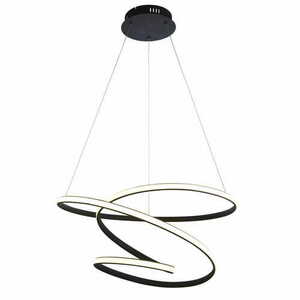 Pendelleuchte Endon Dune schwarz LED dimmbar 62 cm 5700 lm small 0