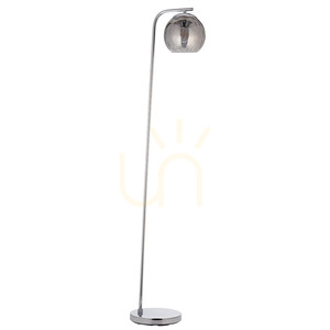 Endon Dimple Stehleuchte 97978, Chrom und Rauchglas, 150 cm, E27 small 6