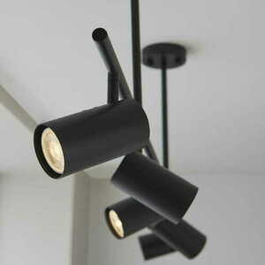 Deckenleuchte Endon Rez 98458 schwarz 5-flammig GU10 Stahl dimmbar small 4