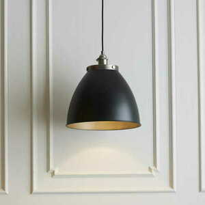 Pendelleuchte Endon Franklin schwarz Silber Stahl E27 33,5 cm 98749 small 1