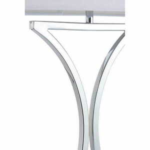 Stehleuchte Endon Epalle weiß Chrom Stoff E14 96930-TLCH small 2
