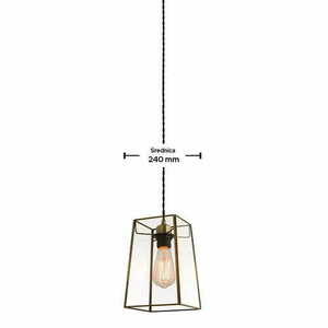 Lampenschirm Endon Beaumont Messing Glas E27 15,5 cm 60892 small 1