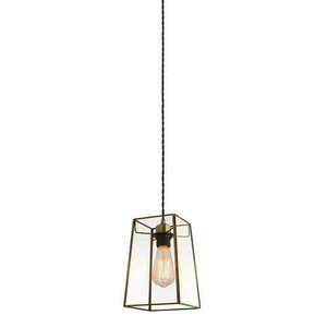 Lampenschirm Endon Beaumont Messing Glas E27 15,5 cm 60892 small 0