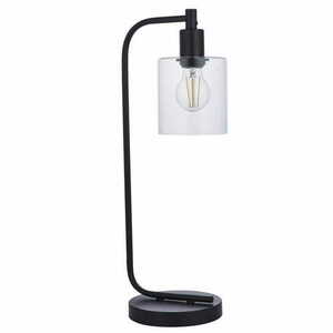 Stehleuchte Endon Toledo Schwarz Stahl Glas 54 cm 95457 small 7