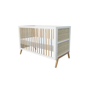 Marelia Multi-Evolutive Bett Rattan 70 x 140 - Neige small 0