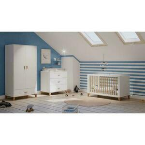 Naia Evolutive Bett Rattan 60 x 120 - Neige small 11