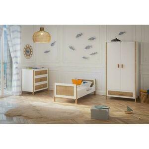 Oceania Rattan Evolutive Bett 70 x 140 - Neige small 11