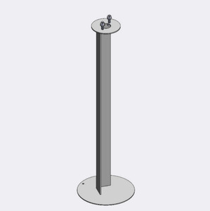 Bodenbefestigungsanker für Borg Bollard 202 Norlys-Leuchten small 1