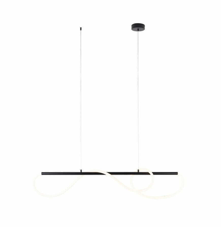 Pendant Light Max Light Laguna P0512 Black LED 30W 120 cm